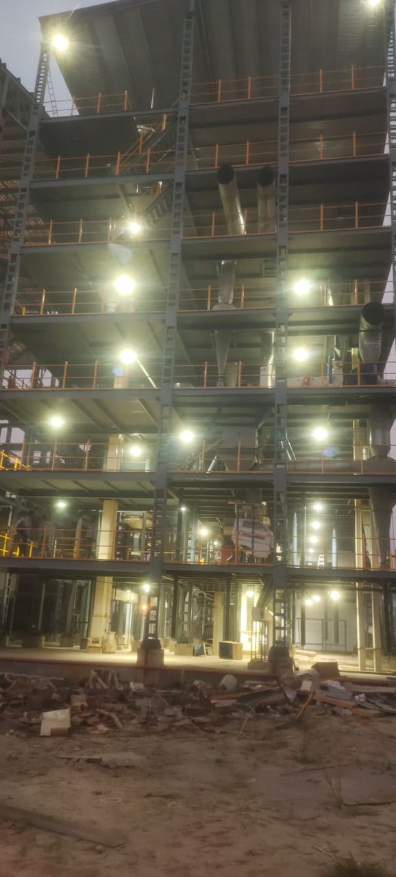 DDGS production process at Allianz Distillery - High-quality cattle feed